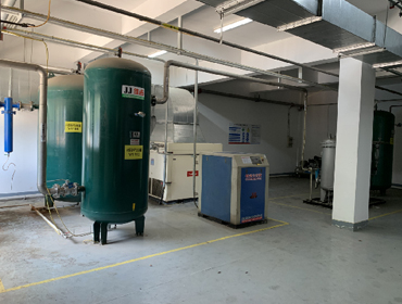 Air compressor room