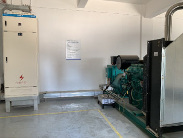 Diesel generator room