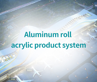 Aluminum roll acrylic product system